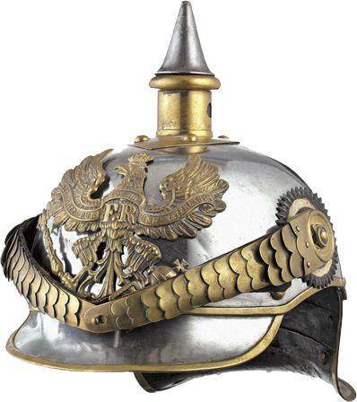 普鲁士重骑兵金属盔鉴赏（多图）
