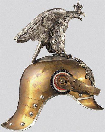 普鲁士重骑兵金属盔鉴赏（多图）