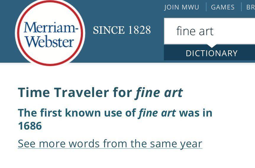 为什么“美术”在英语中叫 fine art，而不叫 painting、drawing?