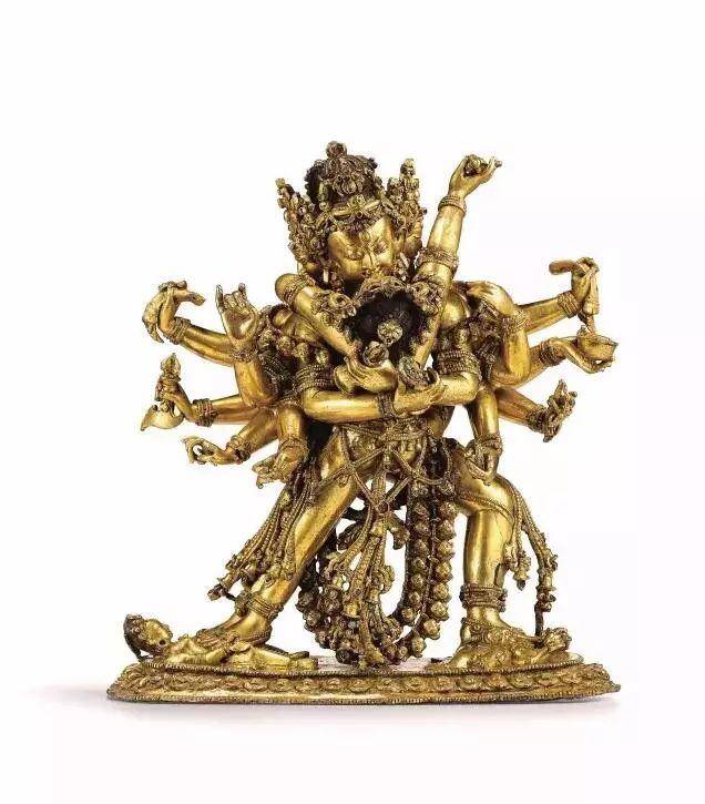 铜佛像-小铜片造佛像，藏族铸佛无私之路