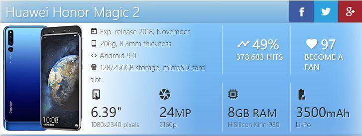 荣耀 Magic 2 —— 挺普通的滑盖手机