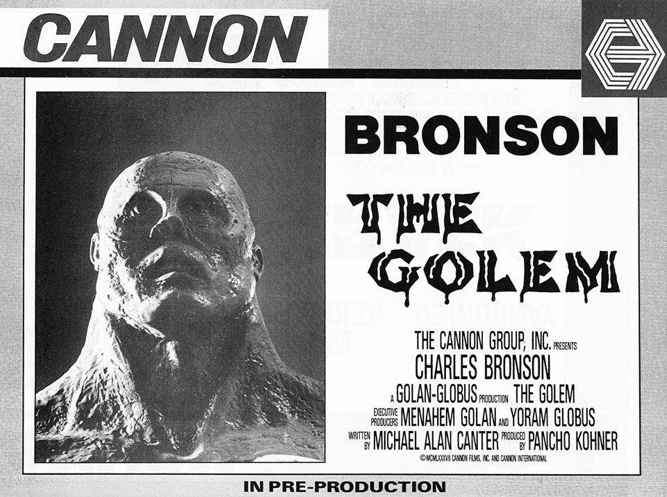查尔斯·布朗森大战泥人哥连 —— Cannon电影公司胎死腹中的最伟大作品