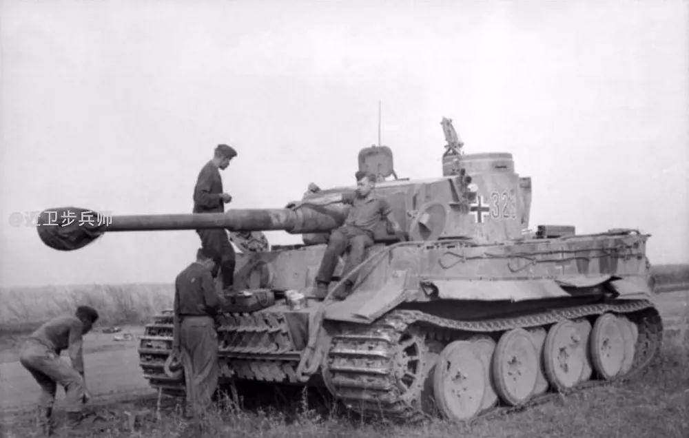 法国伪军第638掷弹兵团在博布尔河：与虎式坦克一起作战