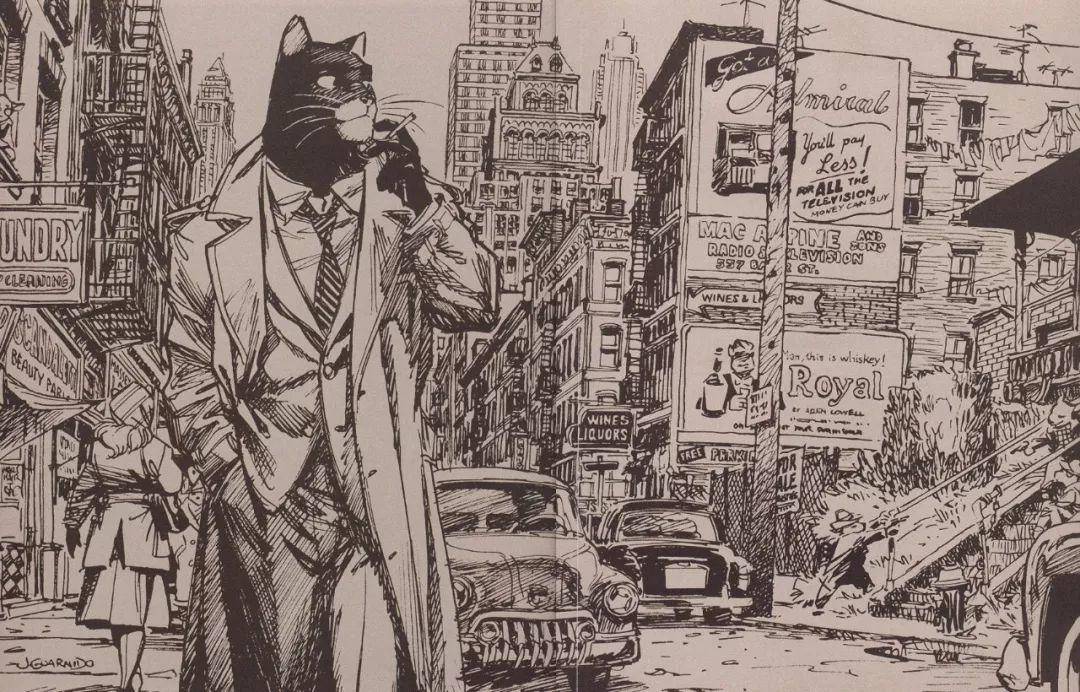 50年代著名社会狠猫：Blacksad